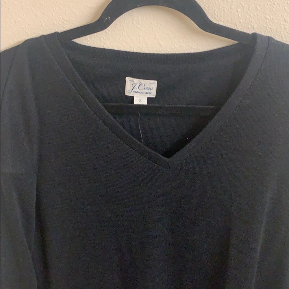 J. Crew NEW Sz S V neck Sweater fall office work preppy - Picture 3 of 6